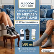 MEDIAS Y PLANTILLAS DE ALGODÓN PARA HOMBRE Y MUJER - Img 58008549