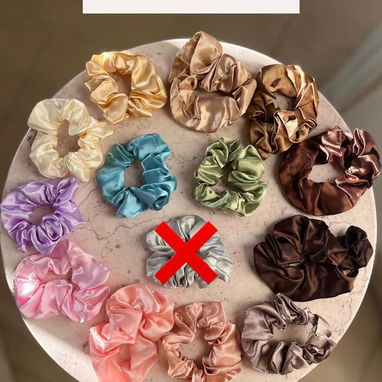 Scrunchies de todos los colores! Originales SHEIN - Img 123933897
