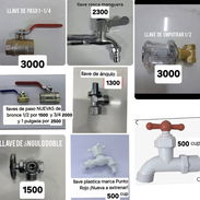 Todo en Plomería(Pilas, llaves de paso y ángulo, latiguillo, Codos, T, cheques, presurizador) Y MUCHO MÁS. - Img 53769613