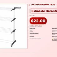 COLGADOR DE ROPA TR019 . - Img 56998715
