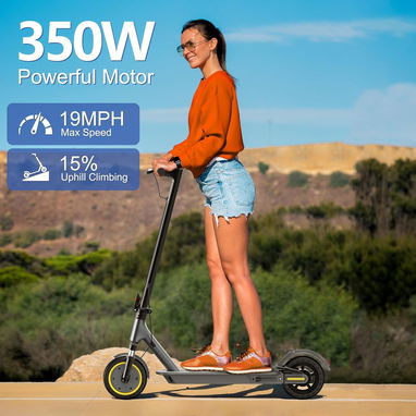 Carriola eléctrica para adultos / scooter 'NAVIC' MOD. T3 350W (Litio 36V/7.8Ah) RIN 8.5' 30Km/Hr (hasta 30km distancia) - Img 124640583