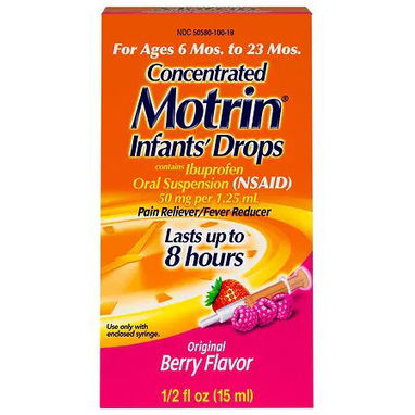 Motrin - Ibuprofeno en suspensión para bebé y niños - Img 96662466