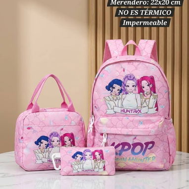 Mochila y merendero de las guerreras K-pop Huntrix - Img 119853019