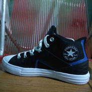Ctas Flux Ultra Mid Negro‑Azul CONVERSE 👟. - Img 57824545
