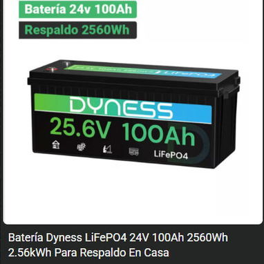 Baterias para Inversores de Diferentes Marcas y Capacidades P0931-AV005 - 5/5