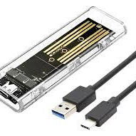 💾⚡ CARCASA SSD M.2 USB-C TRANSPARENTE – ALTA VELOCIDAD 🔥 - Img 119749337