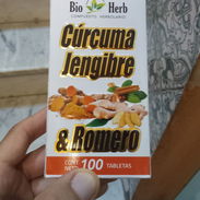Cúrcuma , jengibre y romero ( 100 pastillas ) - Img 55443077
