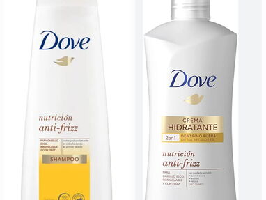 Kit de Shampu y Crema de peinar marca Dove Nutrición Anti-frizz 18 usd - Img main-image-43684717