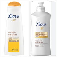 Kit de Shampu y Crema de peinar marca Dove Nutrición Anti-frizz 18 usd - Img 43684717