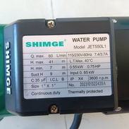 Vendo bomba de agua SHIMGE nueva autocebante de 0.75 HP - Img 55768029