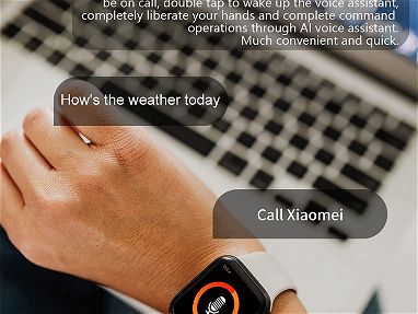 Reloj inteligente  táctil para teléfonos Android e iOS, compatible con iPhone, realiza llamadas 40$ - Img 32758274