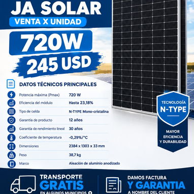 Paneles Solares 720W - 2/2
