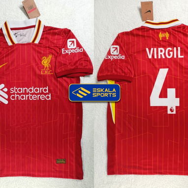 PULLOVER DE FUTBOL DEL LIVERPOOL VIRGIL SALAH MAC ALLISTER 2024/25 - Img 86769730