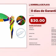 SOMBRILLA DE PLAYA . - Img 56933703