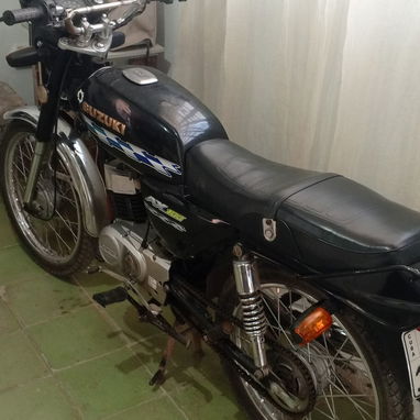 Moto Suzuki AX 100 con Chapa y Circulacion - Img 119499687