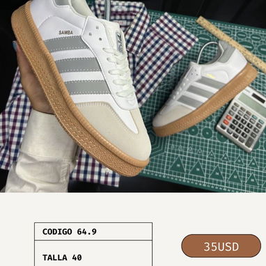 Tenis Adidas Samba en venta - 10/10
