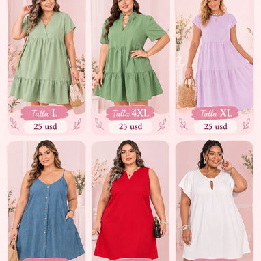 Vestidos y conjuntos de mujer Talla L, XL, 1XL, 2XL, 3XL, 4XL - 2/5