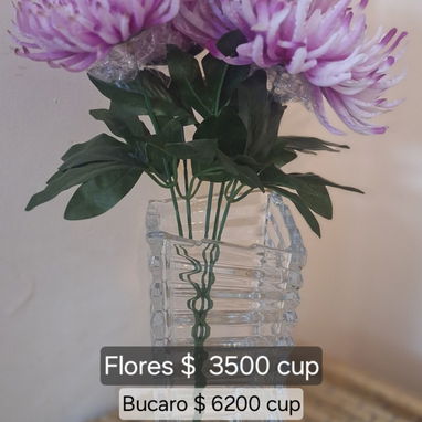 FLORES ARTIFICIALES, Y BUCAROS - 7/10