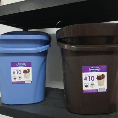 Basurero plástico / cesto para basura (mon) - 3/3