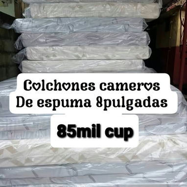 Cama de tubo y colchónes - 2/8