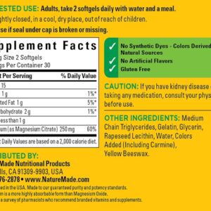 MAGNESIUM CITRATE 250MG – 60CAP - Img 120020190