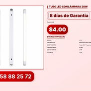 TUBO LED CON LÁMPARA 20W VPT#-0093 - Img 56824833
