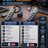 💻 HUB 💻 USB HOCO 2 OPCIONES -- TIPO C Y USB A. SERVICIO DE ENTREGA CON FACTURA Y GARANTÍA. 📲 54833699 - Img 57031272