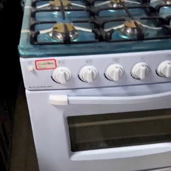 Cocina con horno 6 Hornillas de Gas 30 pulgadas MILEXUS Color Blanca, Magneto Precio $440 USD Transporte Incluido - 5/6