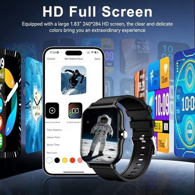 ☎️53544655 🛵 Entrega Disponible ⭐Smartwatch Inteligente HD 1.83" – Llamadas Bluetooth, Más de 120 Modos Deportivos y  ⭐ - 8/9