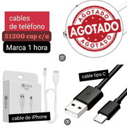 Cables de teléfono V8, tipo C y cable de iPhone - Img 55335551