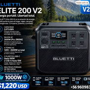 Vendo estaciones de energía Bluetti élite 22 v2 Precio 1220 usd con mensajería incluída a toda la habana . Damos garantí - Img 57308592