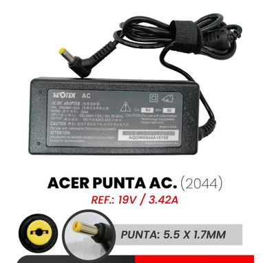 Cargador para laptop Acer - Img 114055316