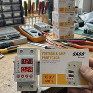 *Protector de voltaje y amperaje⚡️ 110V* - Monitorea constantemente la energía que entra a tu sistema. - Protección co - Img 56420016