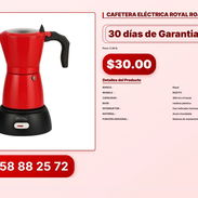 CAFETERA ELÉCTRICA ROYAL ROJA/RCE1709 VPT#-0342 - Img 56831573
