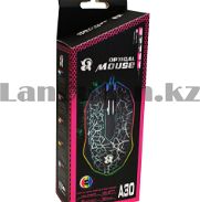 Mouse A30 sencillo con luces RGB y cable engomado....Ver fotos...59201354 - Img 44954723