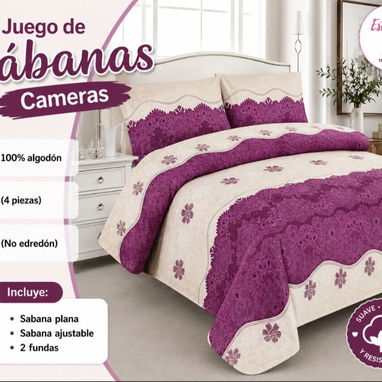 Juego de sábanas cameras - 7/10