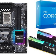 Se vende rodo..KIT Gaming 12th generación. Board ASRock Z690 Pro RS DDR4Micro Intel Core i5 12600K Ram ddr4 16gb (2 x 8 - Img 45508723