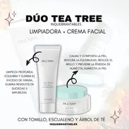 🌿Limpiador y crema facial TEA TREE 🌿 para acné y pieles grasas🌿 - Img 55797731