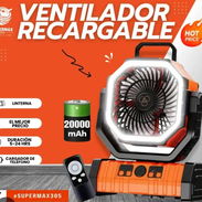 Ventilador recargable - Img 56933066