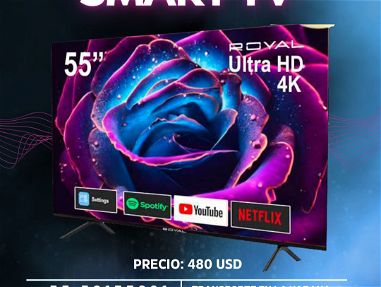 Smart TV de 55"  Royal 4K WiFi Bluetooth - Img main-image-45662086