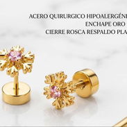 Aretes de acero hipoalergénico - Img 58193538