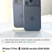 iPhone 17 Pro 256 versión ESIM RSIM - Img 55889302