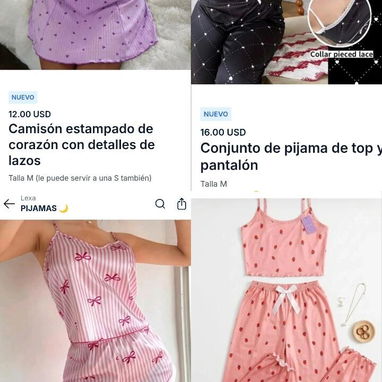 Variedad de pijamas disponibles para mujer - 3/5