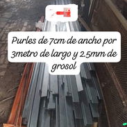 Purles de 3 m de 7 cm de ancho y 2.5 de grosol - Img 53922927