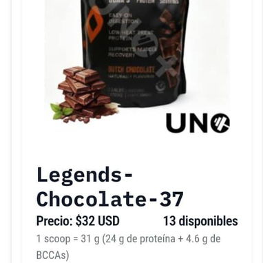 Protein Legends 37 diferentes sabores - 3/4