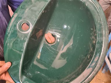 Vendo lavamano encimera verde - Img 66895901