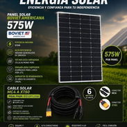 Panel Solar Boviet + cable 6 metros (s) - Img 56791022