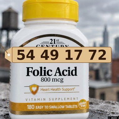 Ácido fólico 800mcg - 2/3