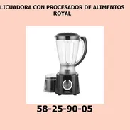LICUADORA CON PROCESADOR DE ALIMENTOS ROYAL - Img 55729131