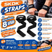 Wa.me/*5358296067 *STRAPS CORREAS DE LEVANTAMIENTO SKDK® (PAR)* 💰 *Nuevo Precio: 8 USD* - Img 58135382
